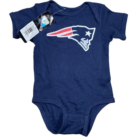 New England Patriots Baby Infants NFL Team Apparel Size 3-6 Months NEW. - Picture 1 of 6